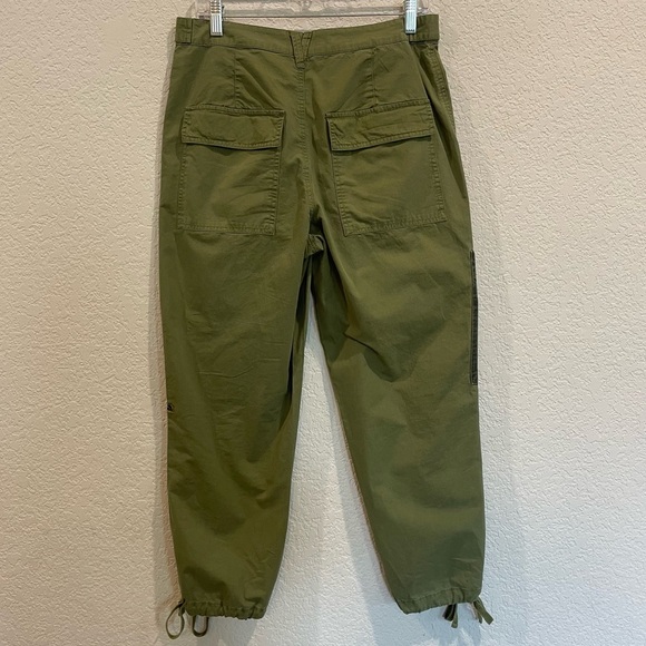 Sundance Romance Meadow Joggers in Olivene-Stunning Novelty Patches & Embroidery - Picture 3 of 7